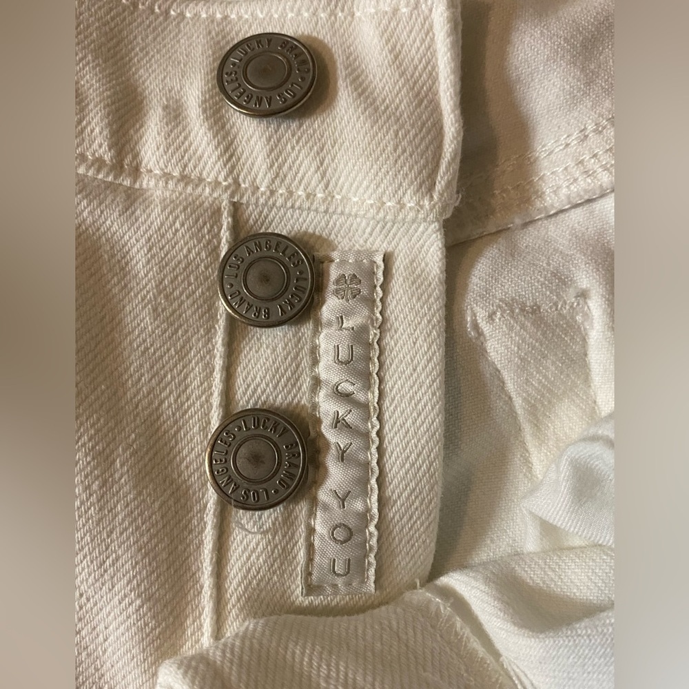 lucky brand mid rise authentic straight - Picture 8 of 12